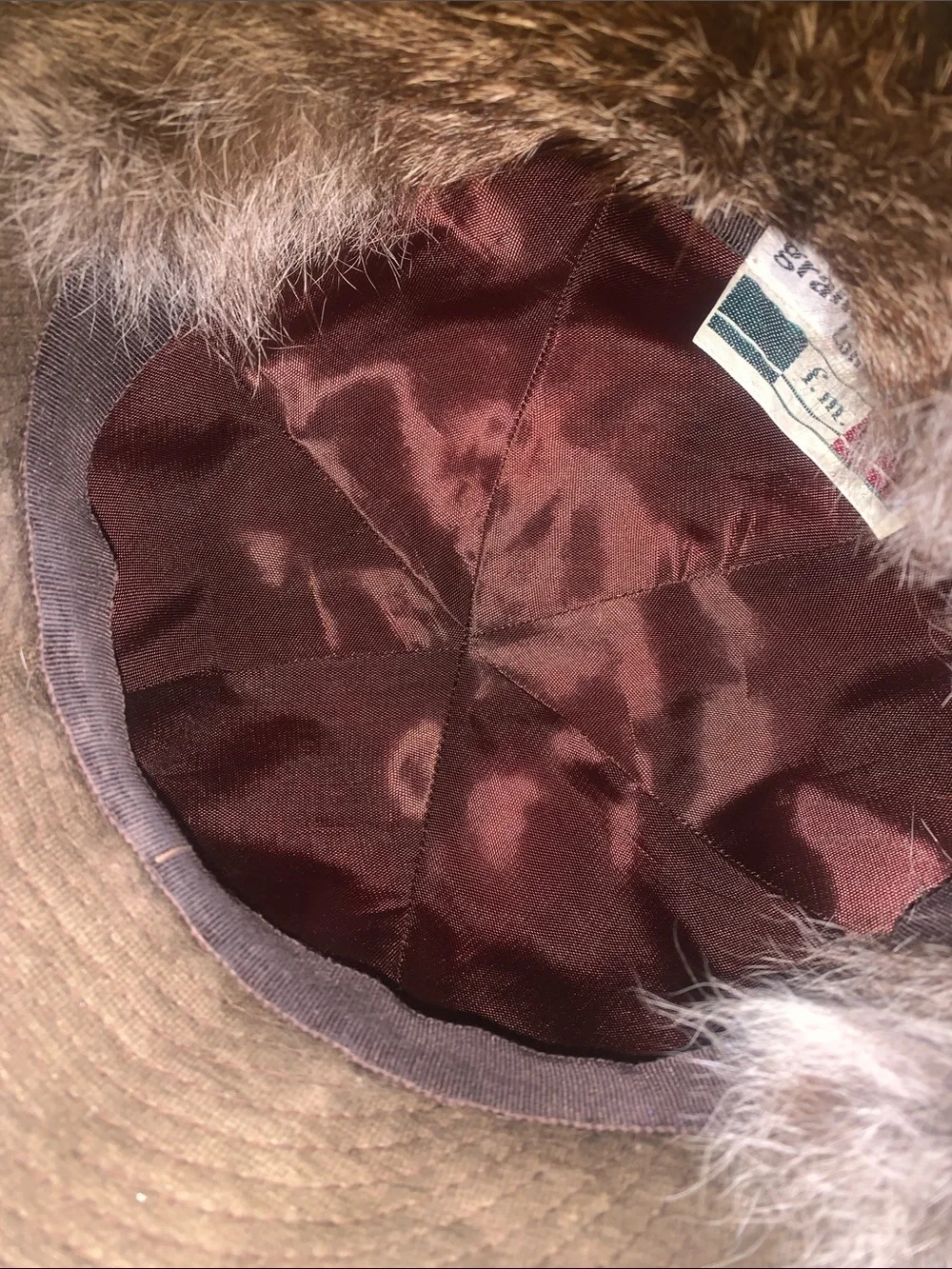 Graham smith London Fur hat Vintage